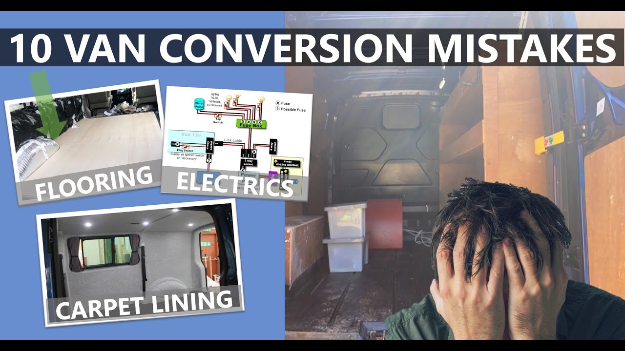 Don&rsquo;t make the mistakes I did 😢 | Top 10 Van Conversion Errors In Transit Custom