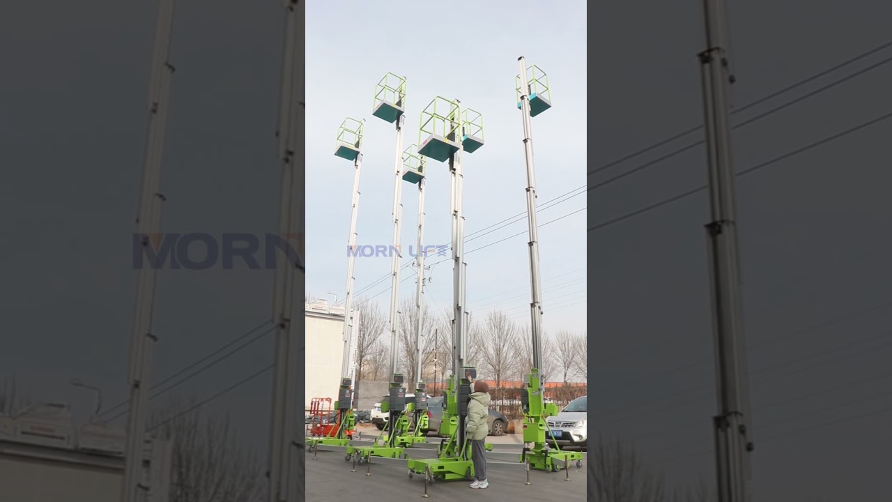 7m Single Mast Lift for Sale