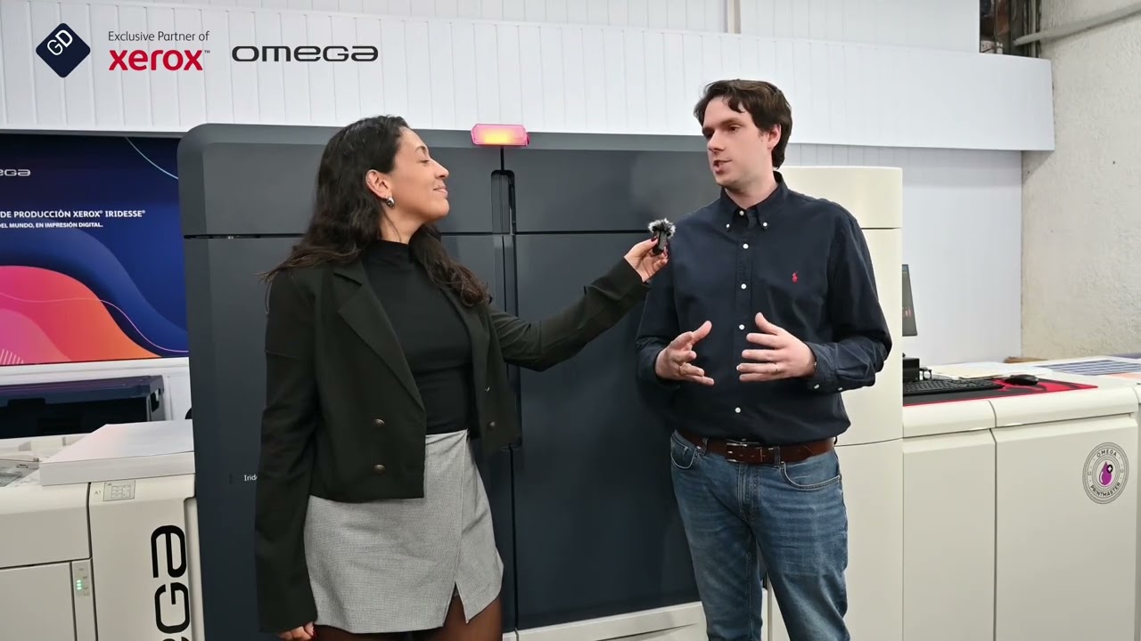 Prensa Digital de Producci&oacute;n Xerox Iridesse en Uruguay