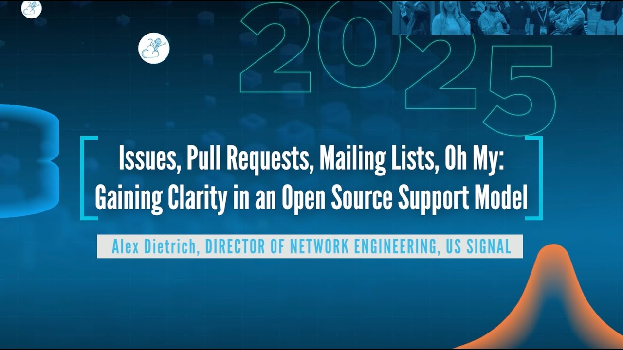 Cloudstack Conference 2025: Issues, Pull Requests, Mailing Lists, Oh My - Alex Dietrich