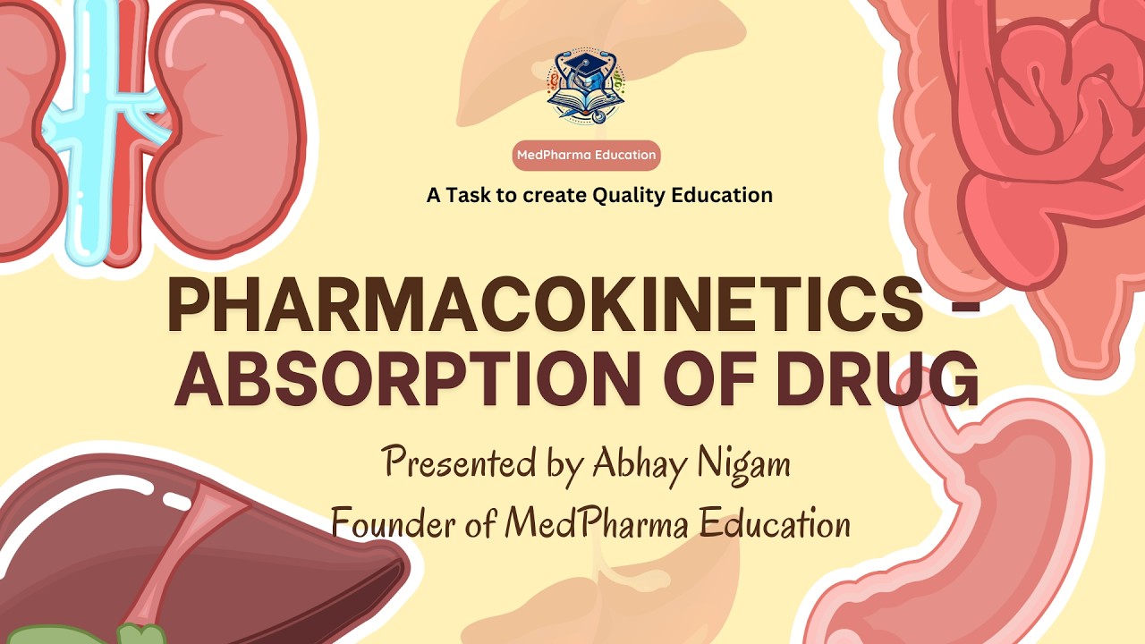 Drug Absorption 💊 | Sites, Mechanism & Factors Affecting Absorption| Pharmacology B-Pharma