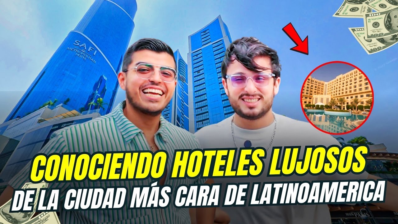El HOTEL más ALTO de LATINOAMERICA, las habitaciones cuestan MÁS DE $650 DÓLARES💸🤯🤑