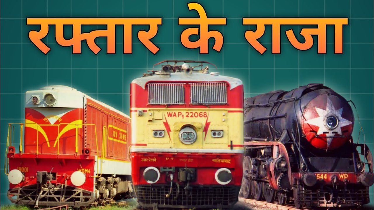 भारतीय रेलवे की गति का इतिहास | Speed evolution of Indian Railways | Lost Railways