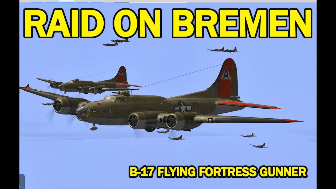 IL-2 Sturmovik 1946: B-17 Flying Fortress Gunner!