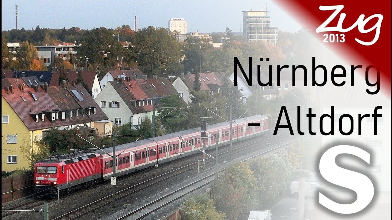 DOKU: Die S-Bahn Strecke Nürnberg - Altdorf | Ausbau, Fahrzeuge (BR141, BR143, x-Wagen) u.v.m.