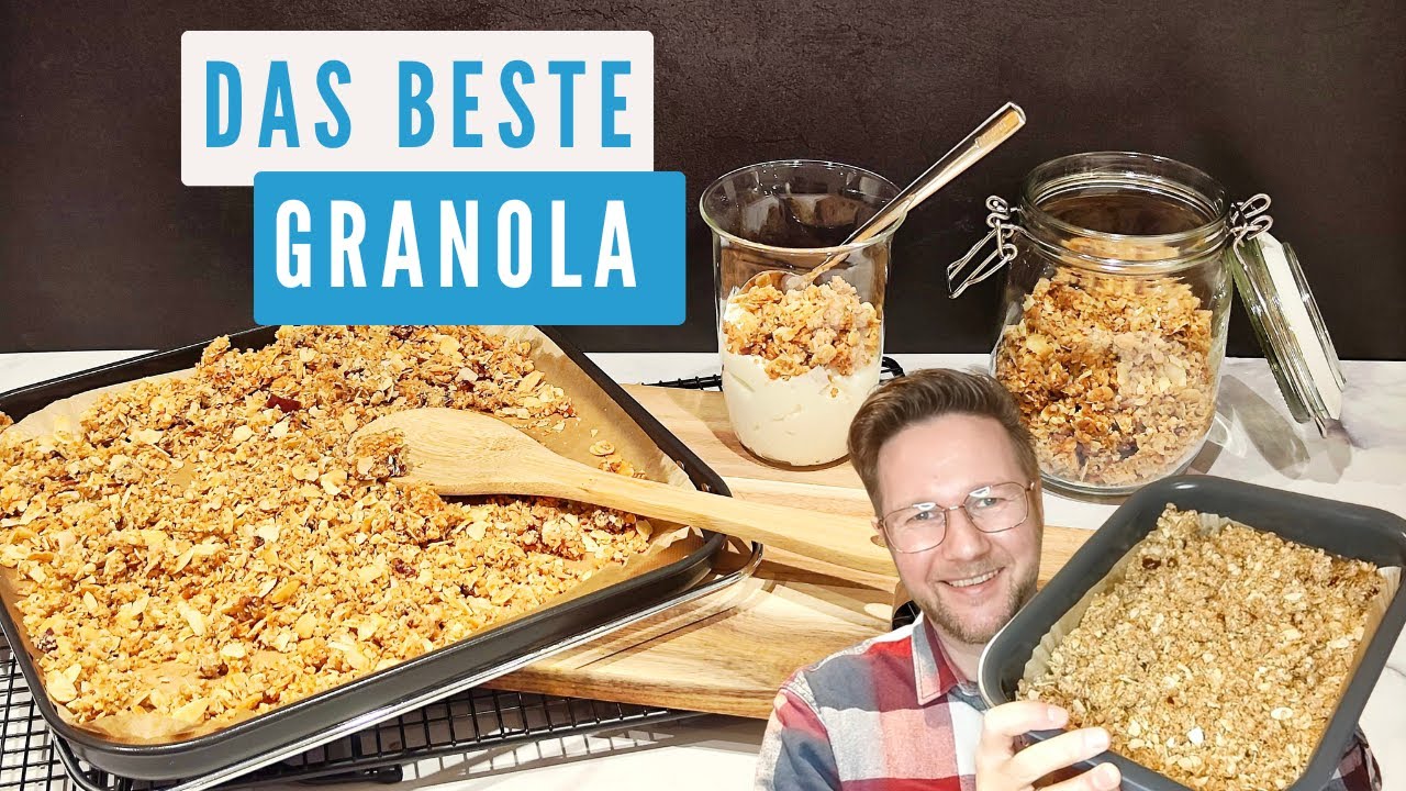 Hausgemachtes Granola I einfach und lecker I Der perfekte Start in den Tag I Ninja Combi 12 in 1
