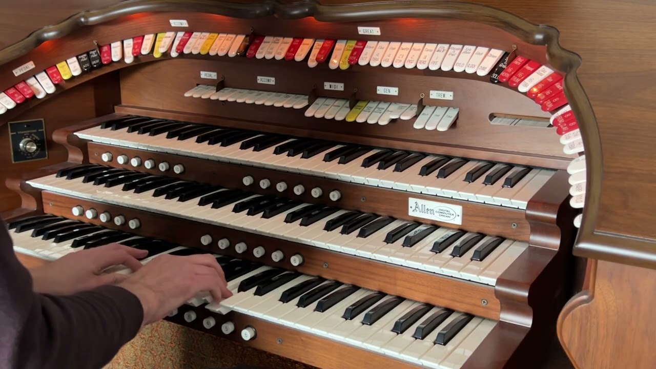 Walt Disney World Classics Medley - Allen ADC-4600 Theatre Organ