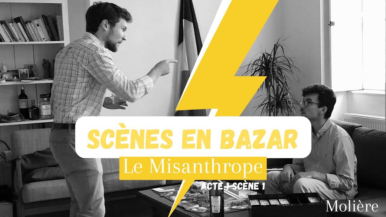 Scènes en Bazar : Le Misanthrope Acte 1 scène 1