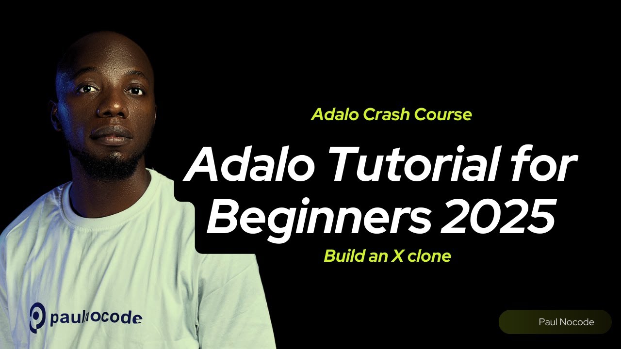 Adalo Tutorial: Create a Social Media App Like Twitter (No Coding Required)