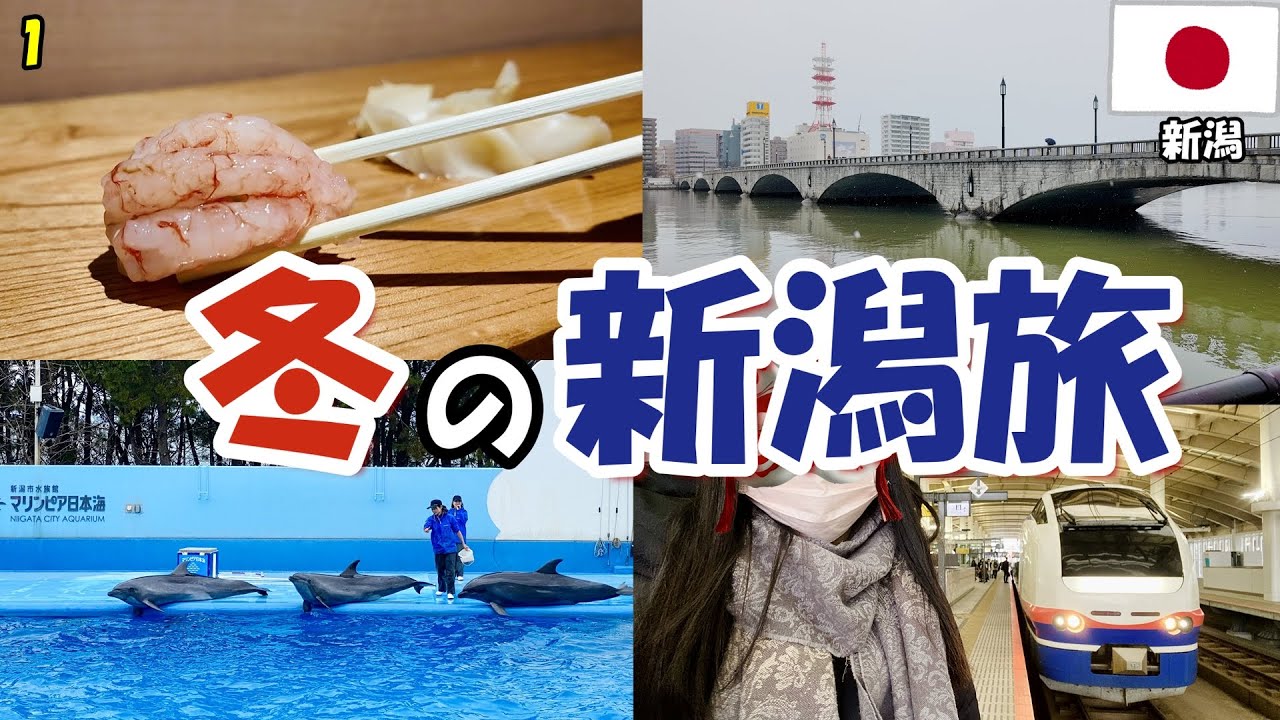 【新潟旅2024】ep1 冬の新潟を満喫してきた