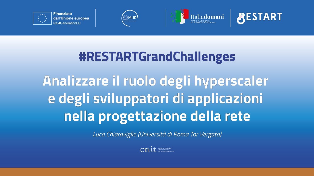 Analizzare il ruolo degli hyperscaler e degli sviluppatori di applic. nella progettazione della rete