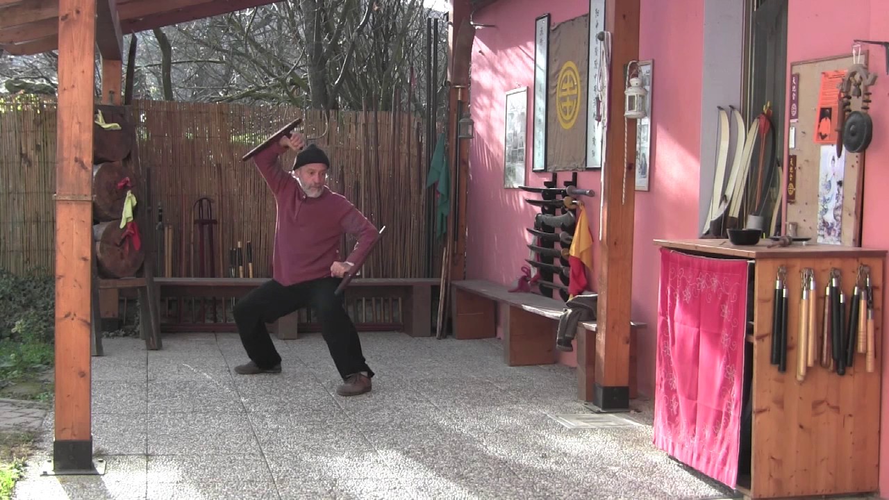 Shaolin shuang guai II° (Tonfa) slow an rear