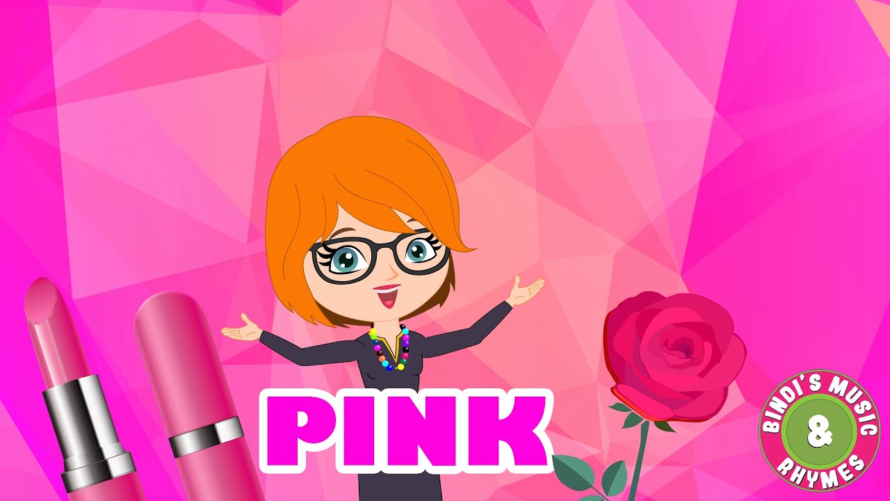 Pink Colour Song for kids | Learn Colours | Rhymes for Children | Bindi's Music & Rhymes