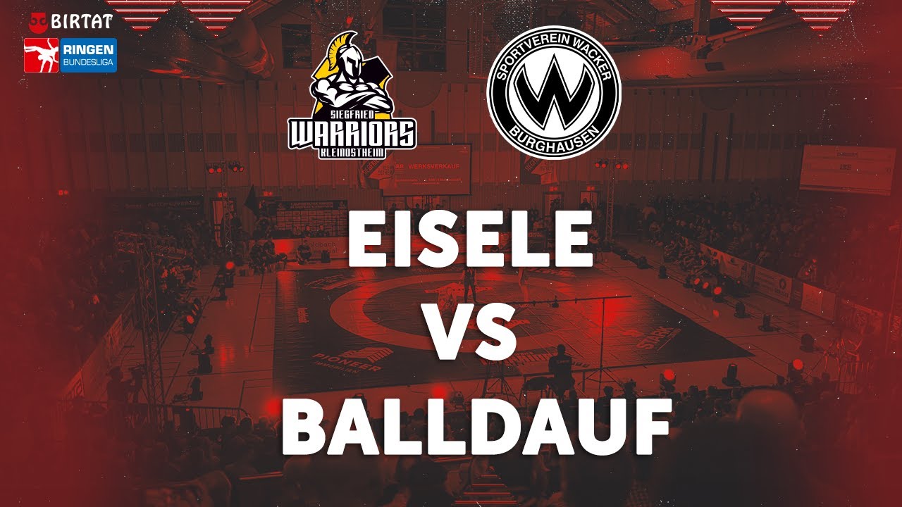 RINGEN DM 2023 Finale 2.0  - 98kg GR Pascal Eisele vs. Felix Balldauf