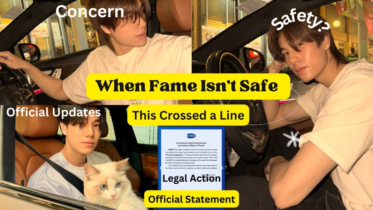 Artist Safety Under Spotlight:Official Updates in Phuwin Case #phuwintangsakyuen #pondphuwin #gmmtv