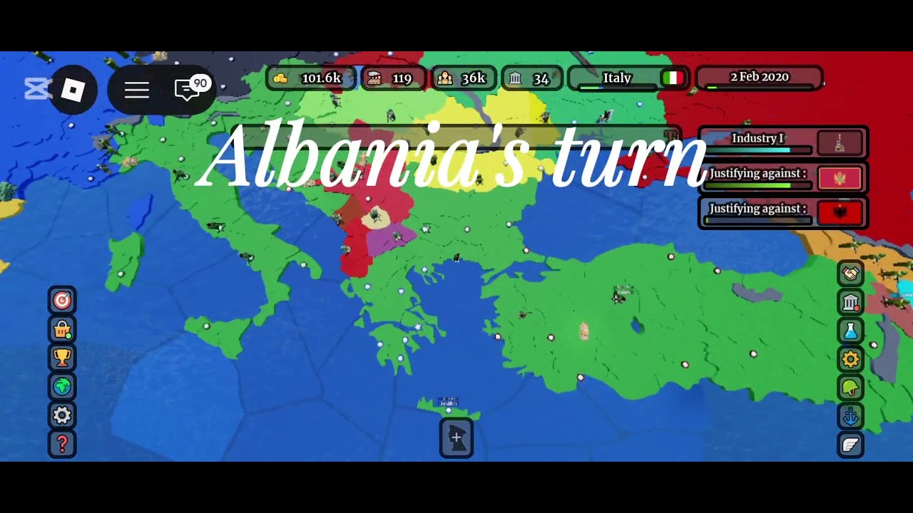 Reforming Roman Empire in ceww2