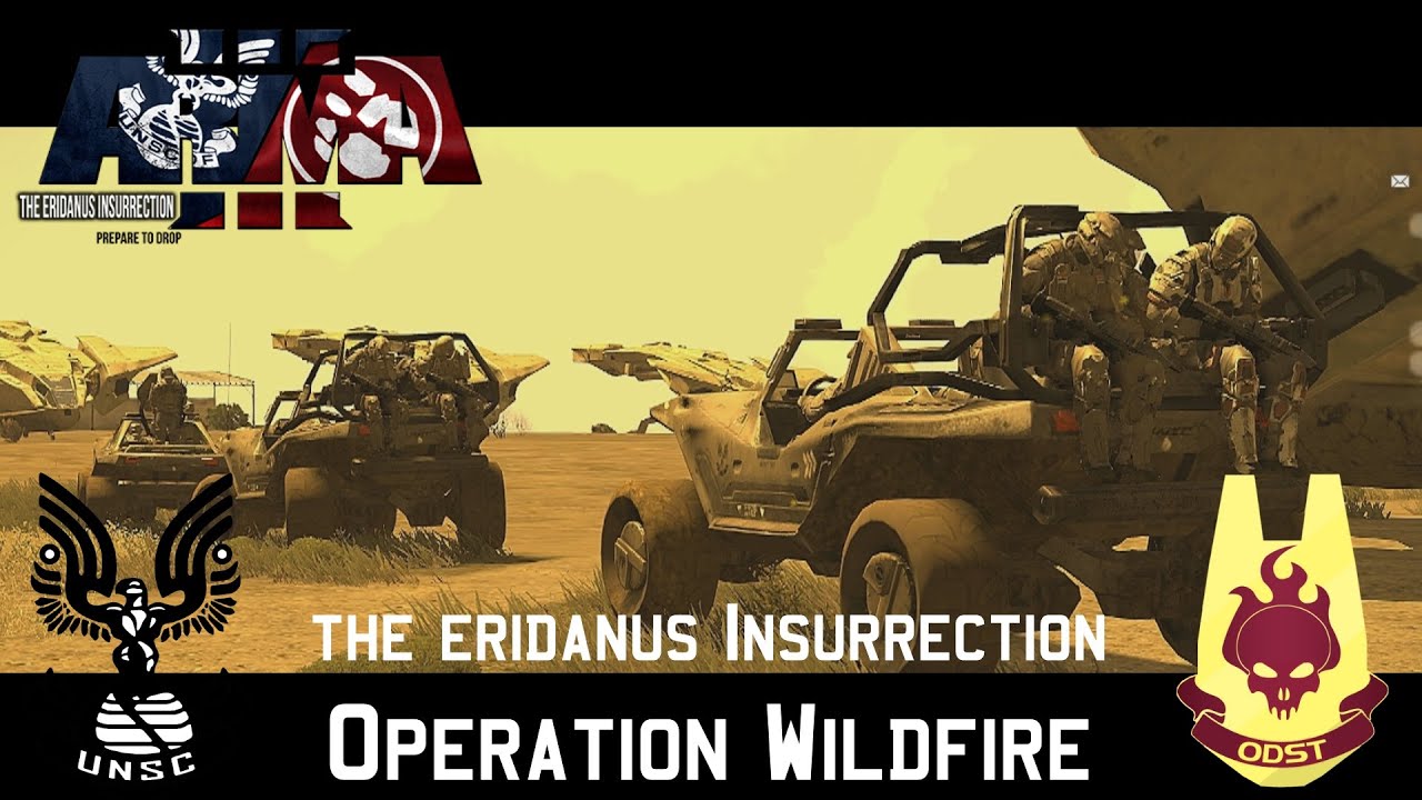 Operation Wildfire - The Eridanus Insurrection - Halo in ArmA 3