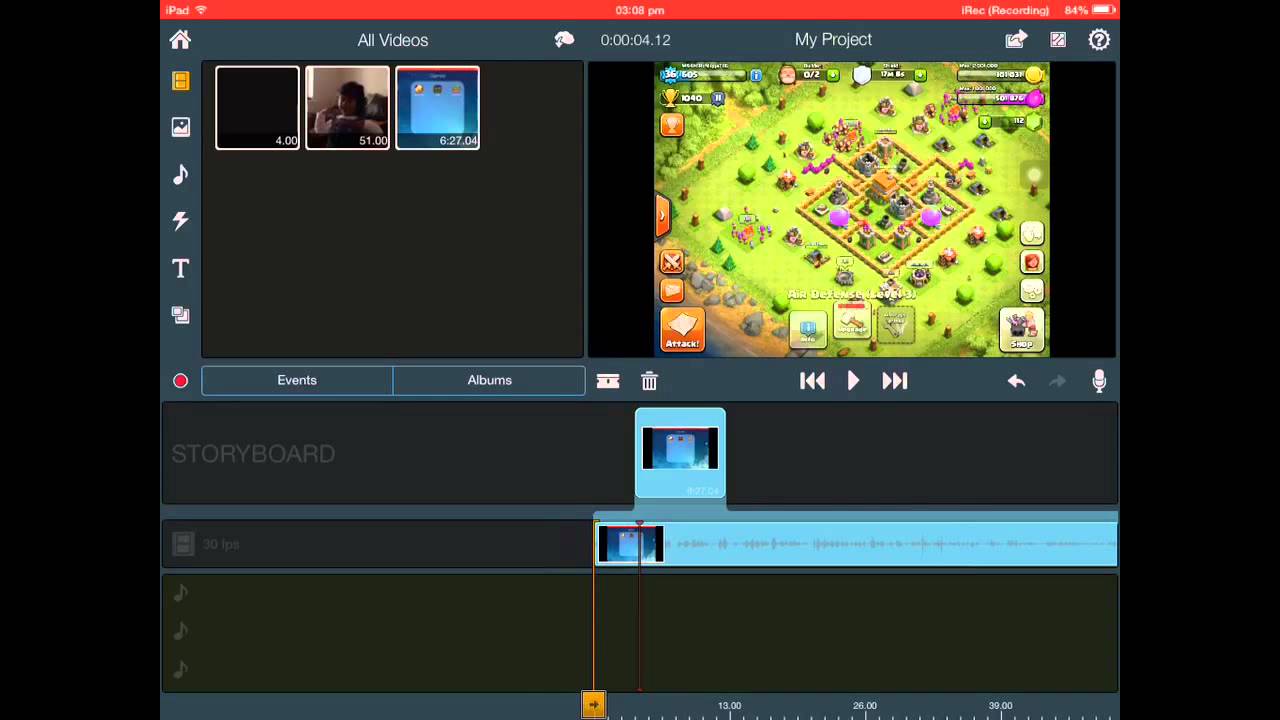 How to trim on pinnacle studio IOS *NEW*