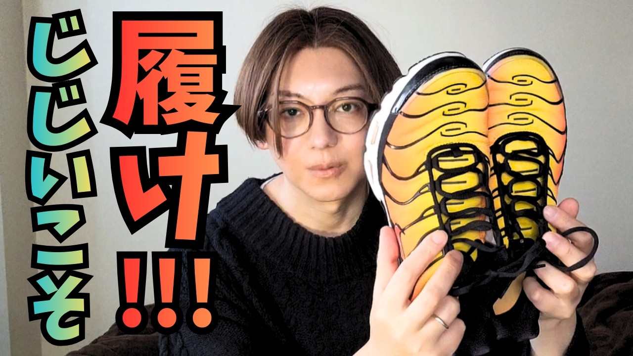 【無職48歳】じじいこそエアマックスを履くべき！！！