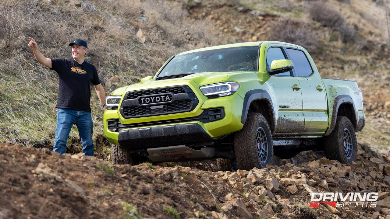 Обзор и внедорожный тест Toyota Tacoma TRD PRO 2022 года