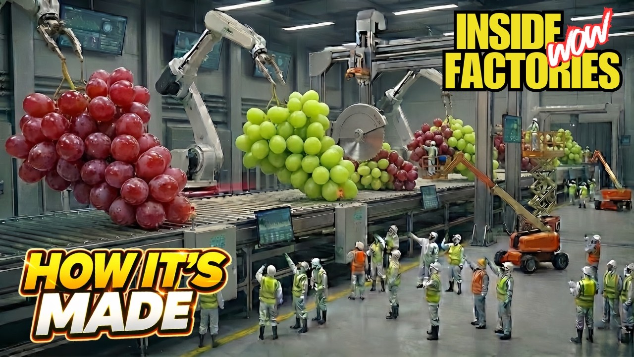 You’ve Never Seen Grapes Processed Like This