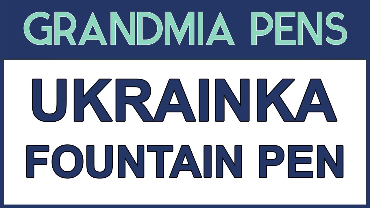 UKRAINKA FOUNTAIN PEN