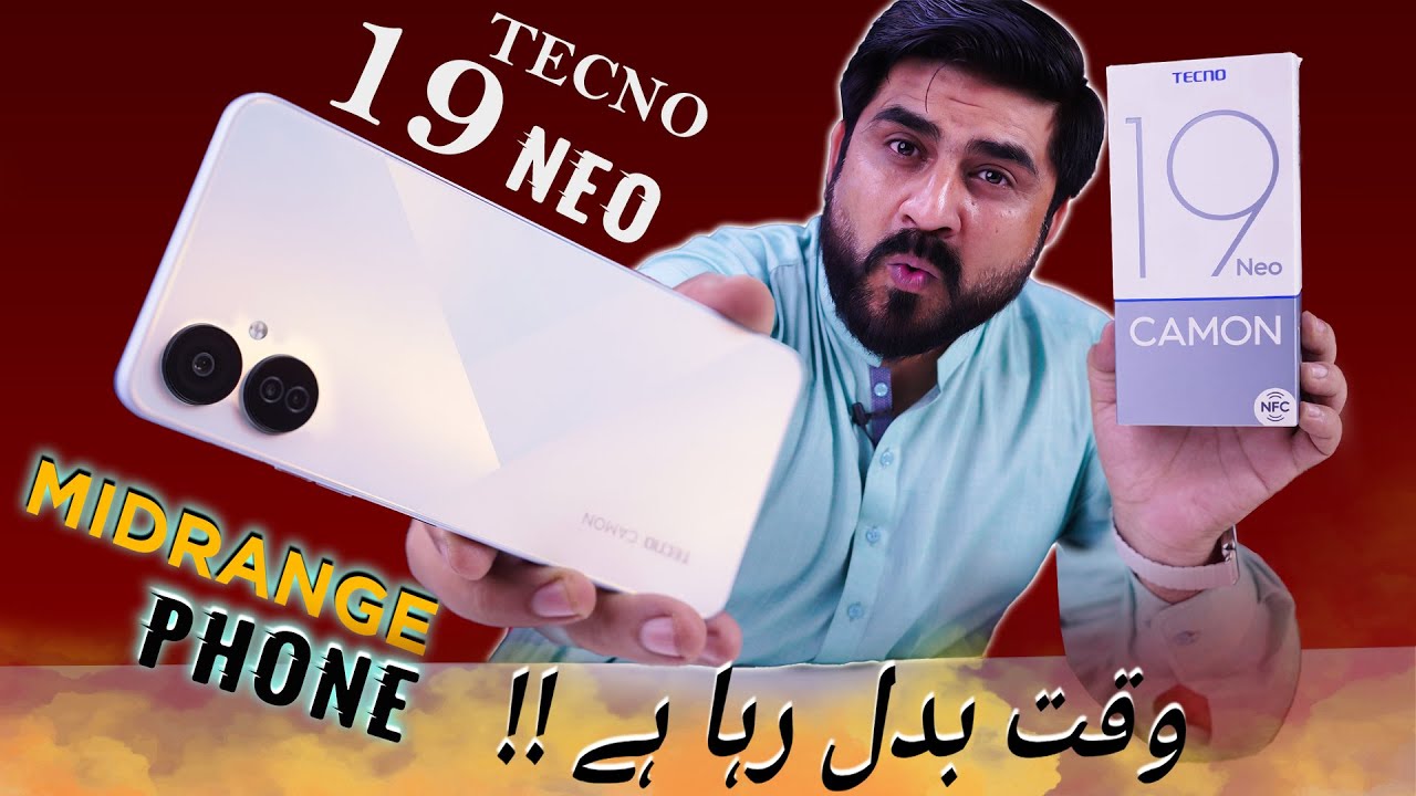 Tecno Camon 19 Neo Unboxing & Review In Pakistan | Waqt Badal Raha Hai