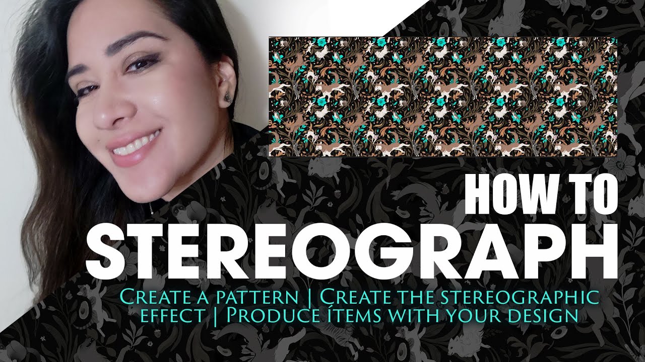 How to make stereogram images in photoshop making your own patterns.