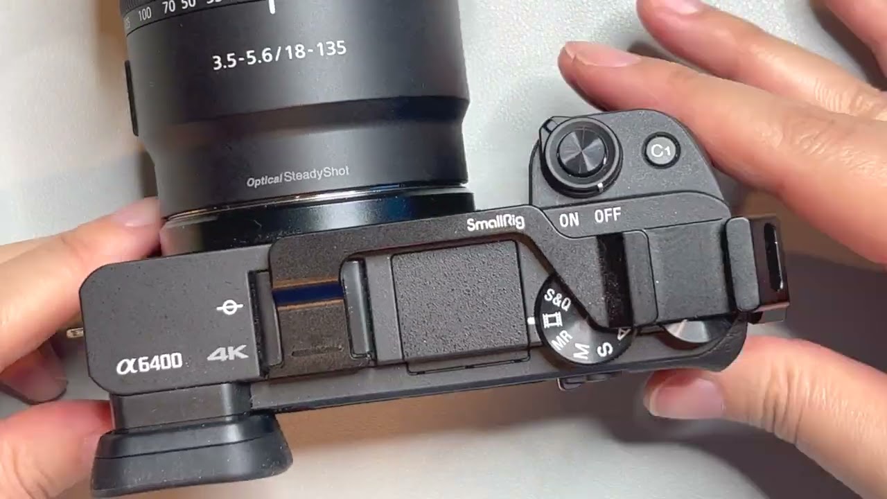 SMALLRIG Cold Shoe Adapter Relocation Plate Sony a6400