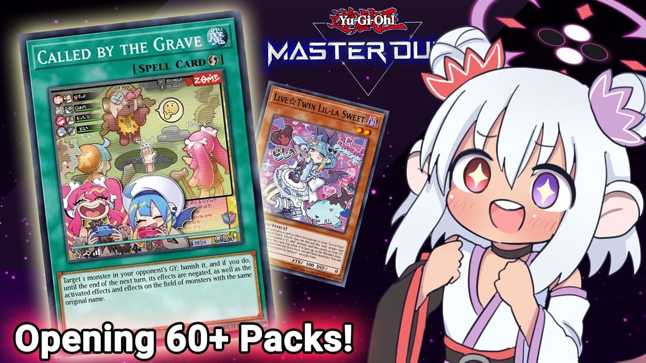 【Yu-Gi-Oh! Master Duel】60+ Pack Opening! Hunting Alt Called By The Grave