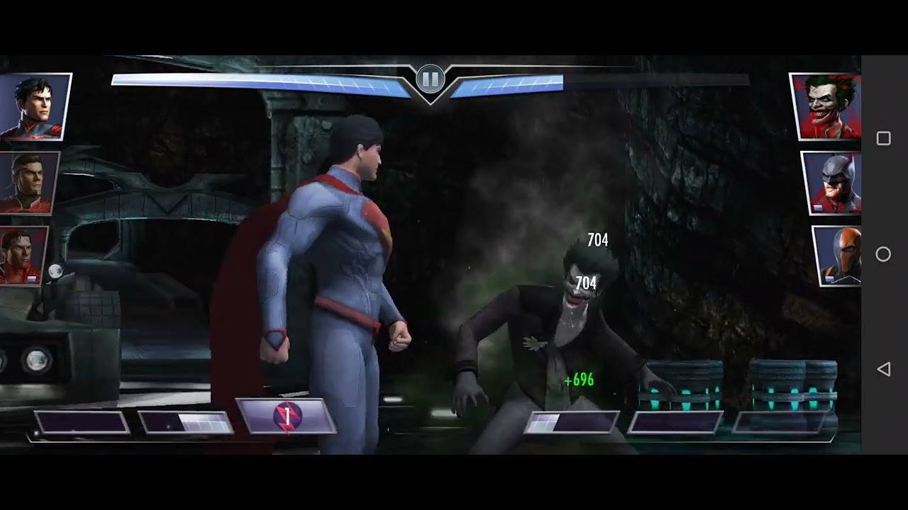 Injustice: Gods Among Us Mobile | All-Superman Team