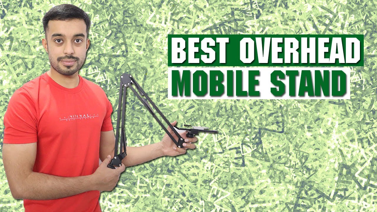 Best Overhead Mobile Stand for Mobile and Tablet - BROLAVIYA Overhead Video Stand