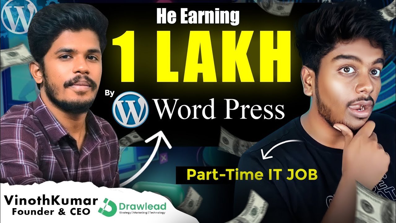 😱Earn 1+lakhs through WordPress By Freelancing | Sharing his complete process and Experience