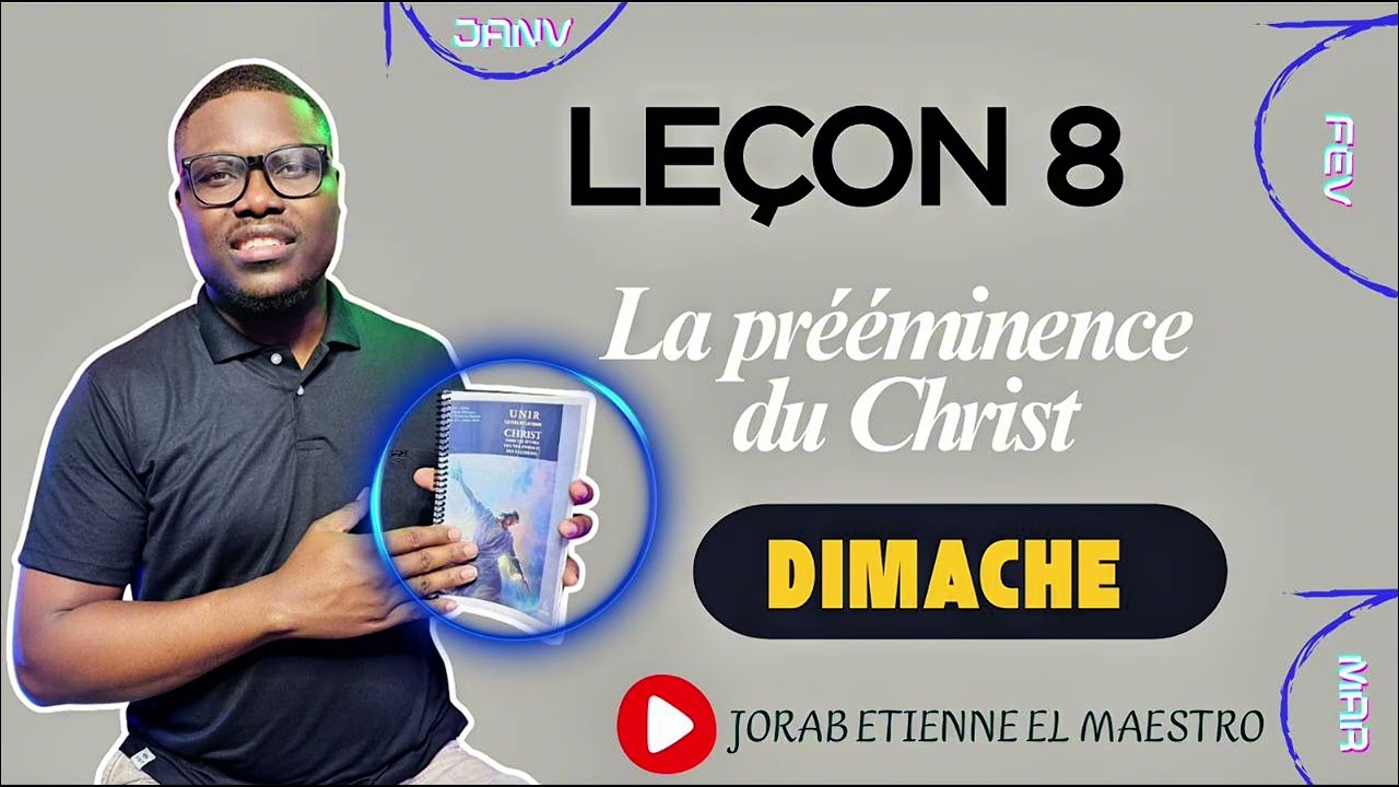Leçon n° 8 -L’image du Dieu invisible/DIMANCHE(ECOSSA 2026- TRIMESTRE 1)