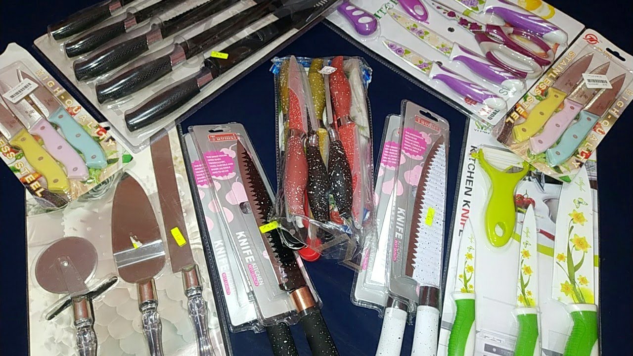 السكاكين 🔪بأنواعها وإعدادها في جهاز كل عروسه❤️