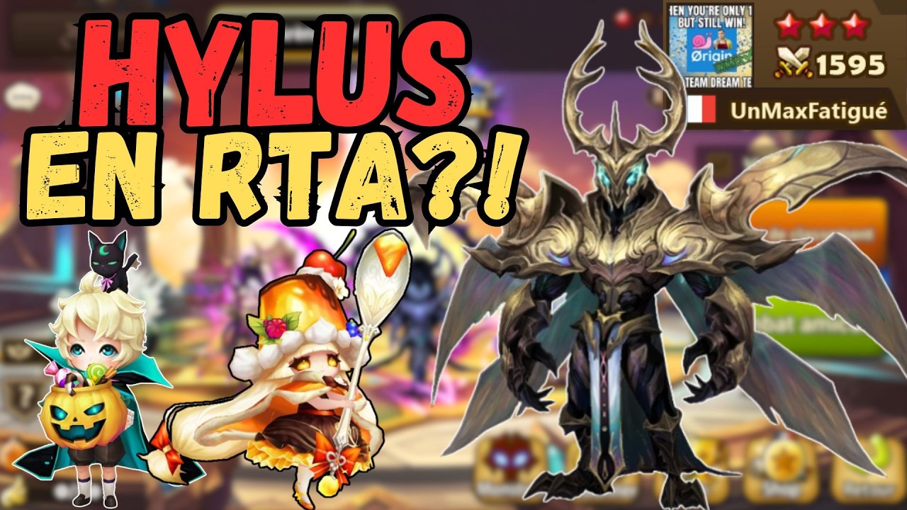 Ce Français joue Hylus en RTA G3 ! SUMMONERS WAR