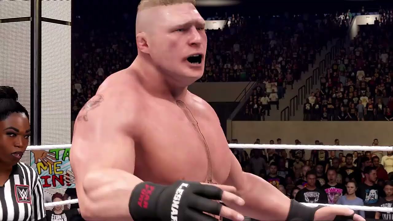 Брок Леснар против Скарлетт | WWE | WWE 2K24 | Gamer Beast
