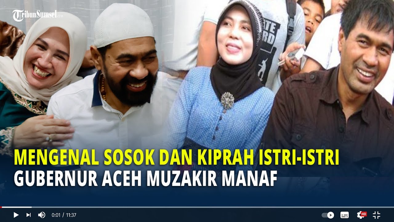 Mengenal Sosok dan Kiprah Istri-Istri Gubernur Aceh Muzakir Manaf