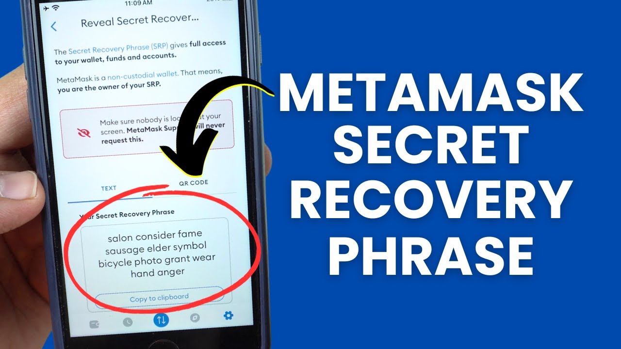 How to See Secret Recovery Phrase (SRP) in Metamask? Get Seed Phrase
