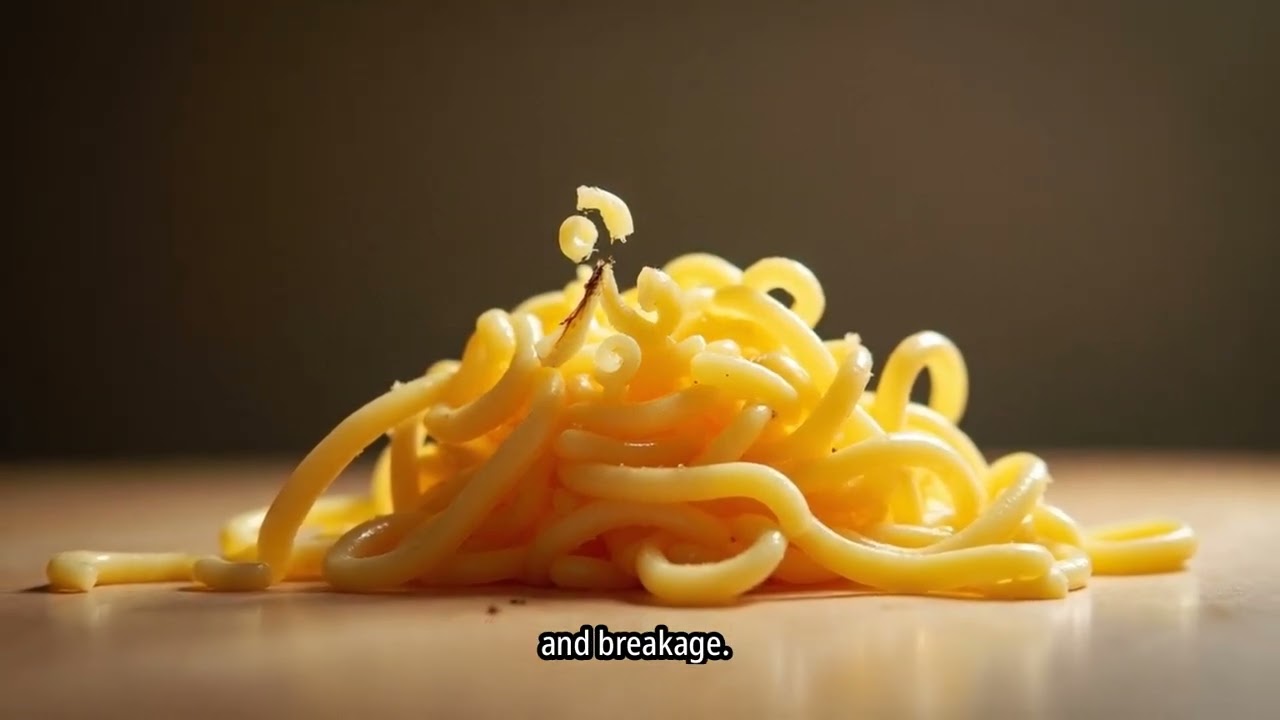 How Dried Noodles Are Made &mdash;The Dehydration Process#NoodleMaking #FoodScience #Dehydration #DIYFood 