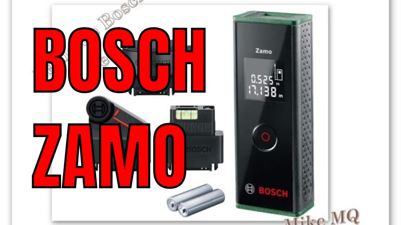 BOSCH ZAMO. Así funciona el medidor láser de Bosch. Español.
