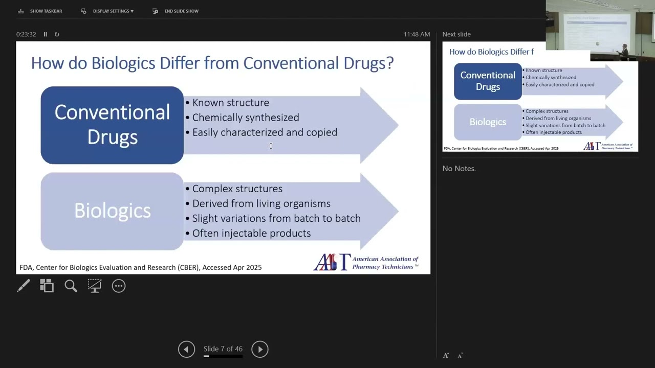 AAPT Conv 2025 Decoding the Logic  An Overview of Biologics and Biosimilars