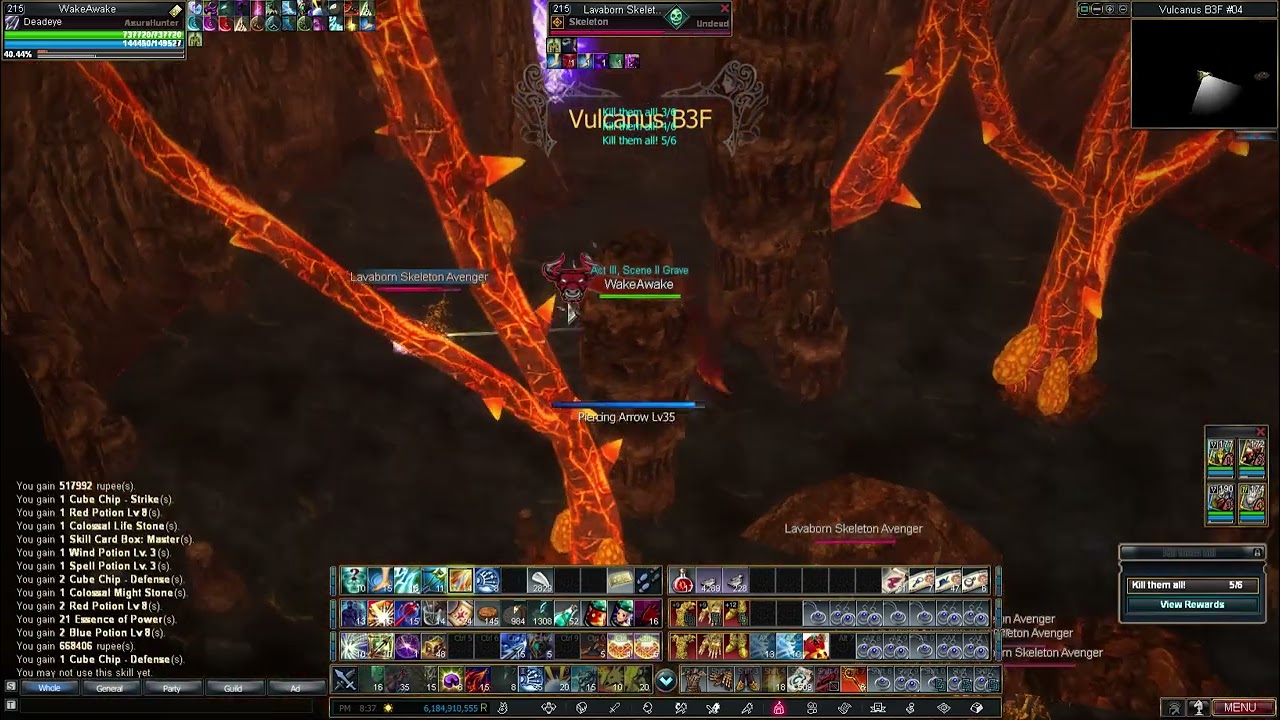 Rappelz Devil Skeleton  Server Trash DE Vulcanus 😊