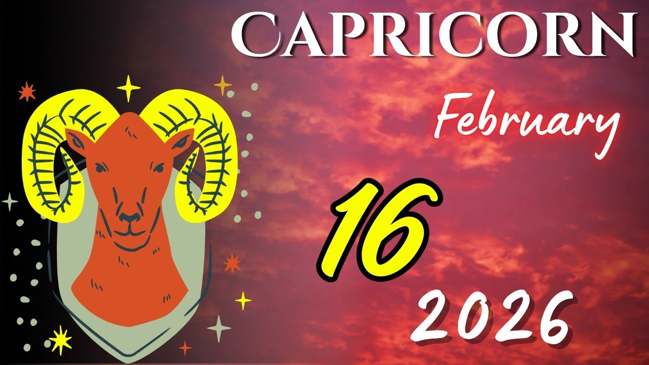 CAPRICORN ♑😲 : Financial Gains From Hidden Or Unknown Sources Are Possible 🎁 February 16 2026