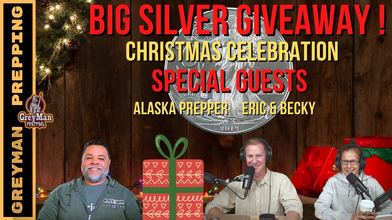 Big Silver Giveaway and Christmas Party!