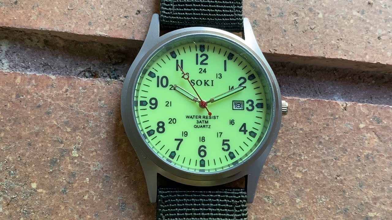 Soki field watch review - budget watch to the extreme!