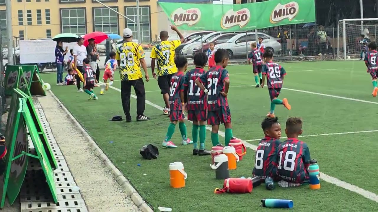 La Amistad FC VS CFour Academy. Milo Challenger Cup (2025) U8. Win 1-0 (061225)