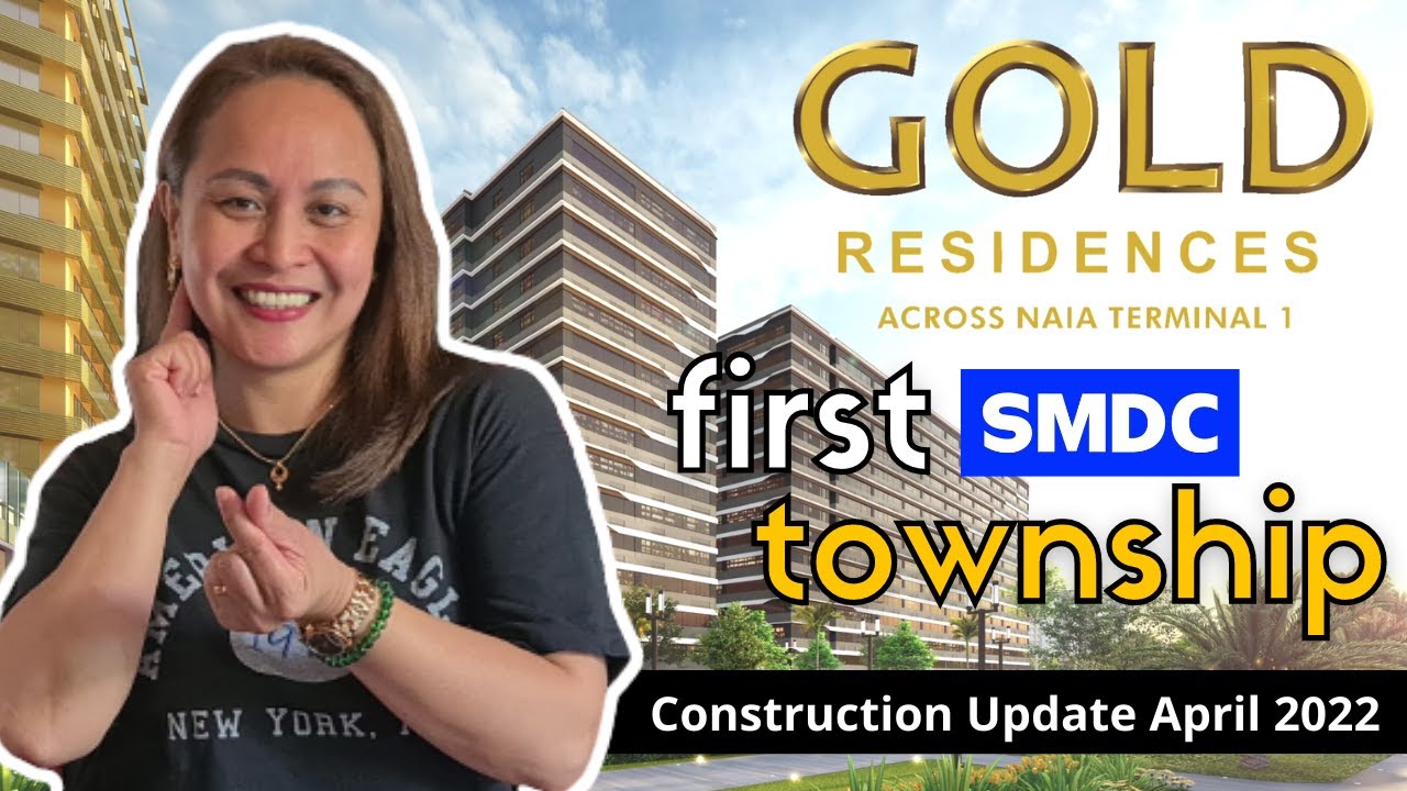 Gold Residences April 2022 Construction Update | FIRST SMDC TOWNSHIP