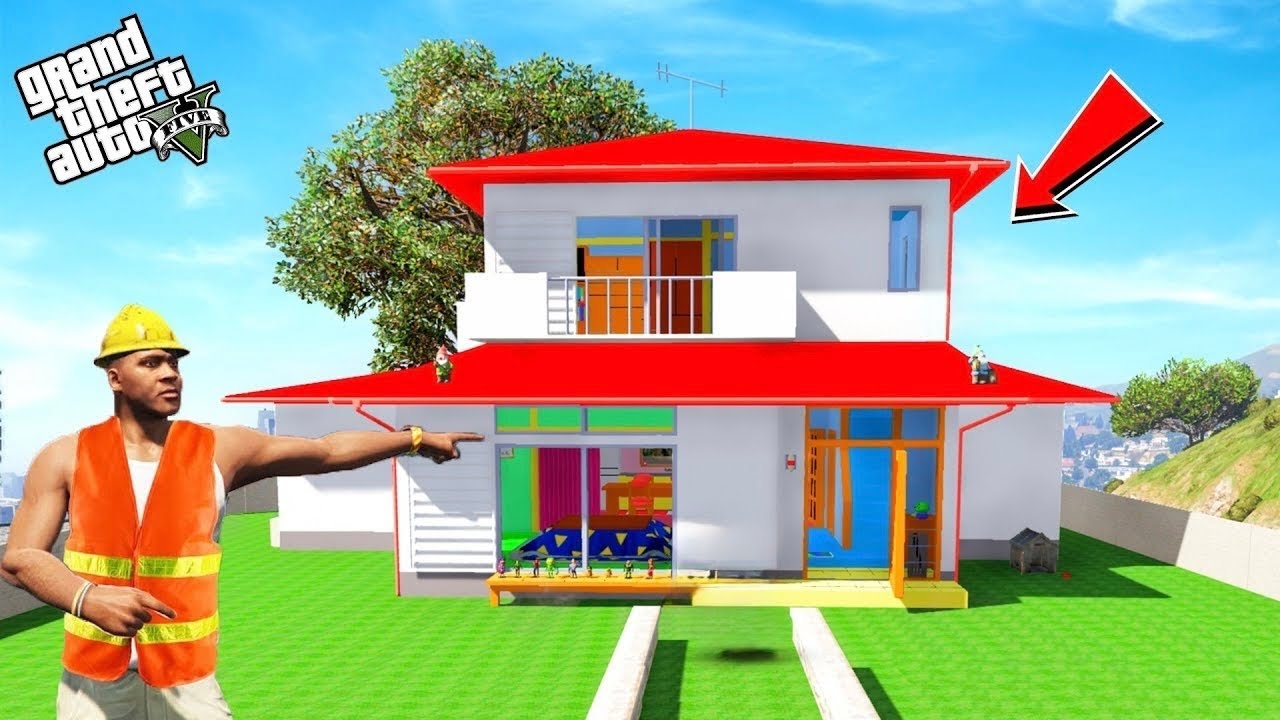 Franklin Build New House for Shinchan in GTA 5
