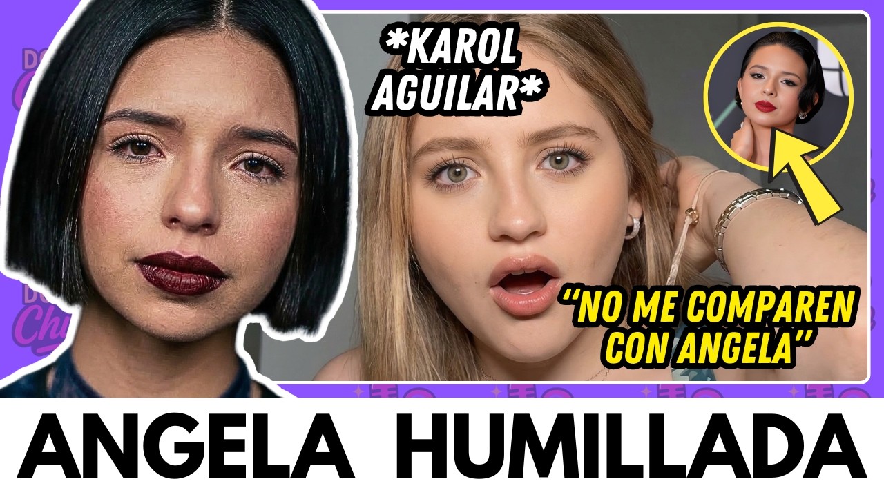 ÁNGELA AGUILAR HUMILLADA POR KAROL SEVILLA EN PLENO LIVE AL SER COMPARADA: 